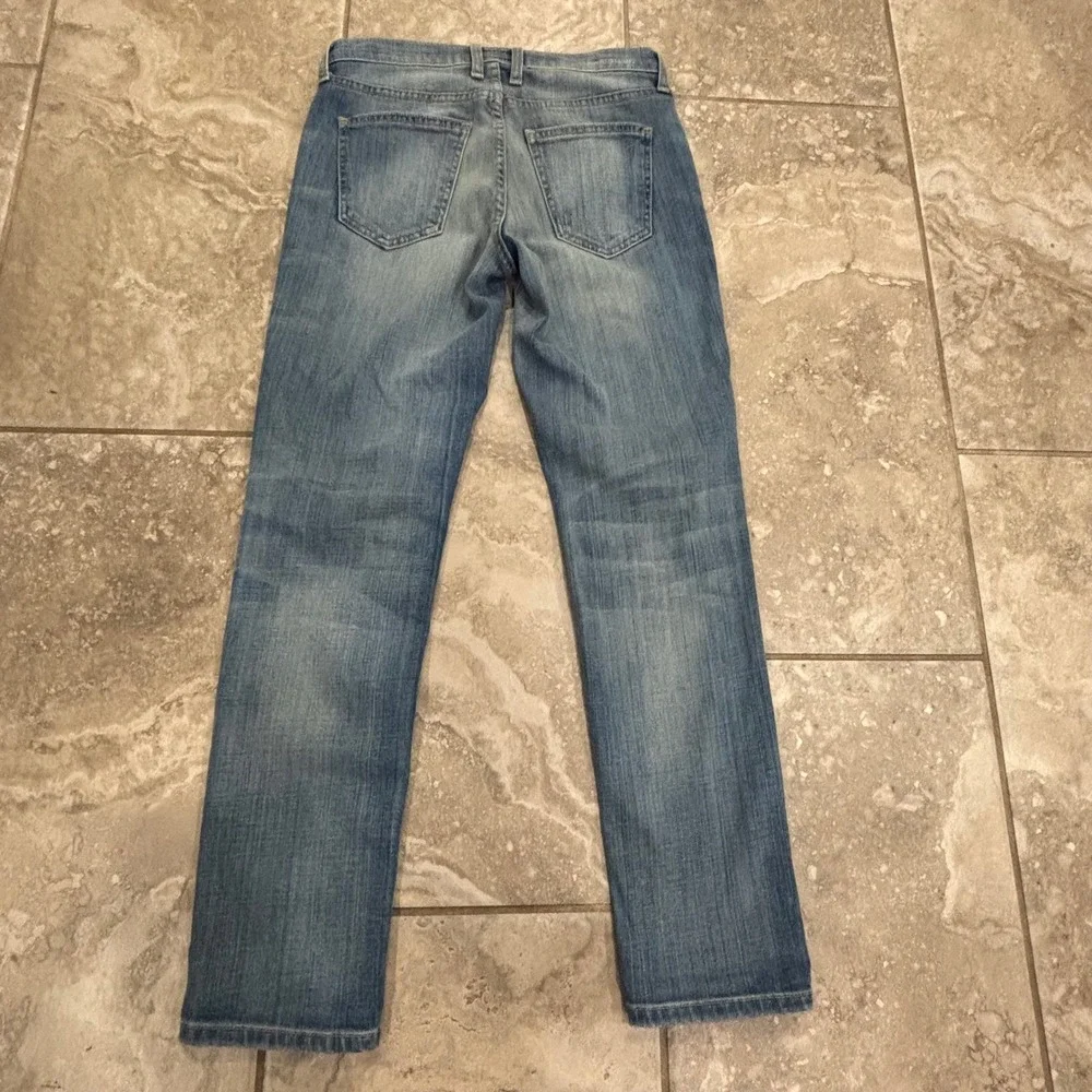 Current Elliott The‎ Fling Slim Boyfriend Jeans Super Loved Destroy Size 23